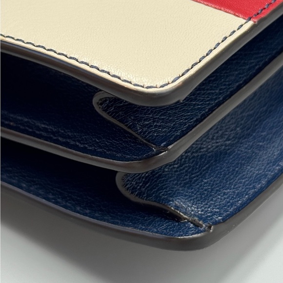 Gucci Red and Blue Striped Medium Dionysus - Picture 9 of 15